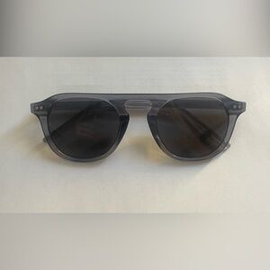 Dark Gray Retro Sunglasses